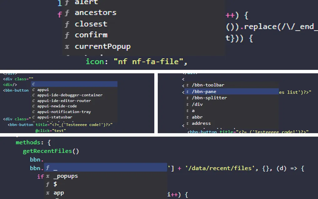 Framework BBN — vue 4