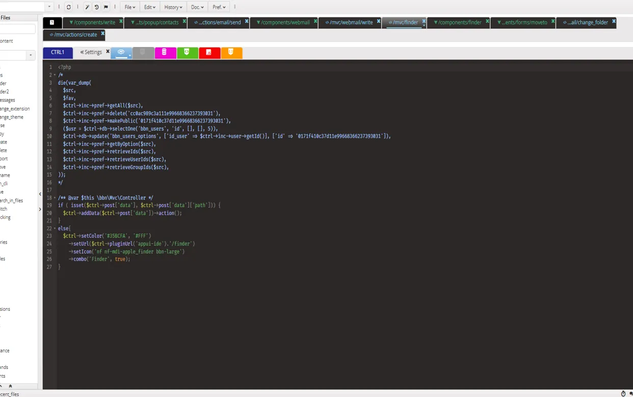 Framework BBN — vue 2